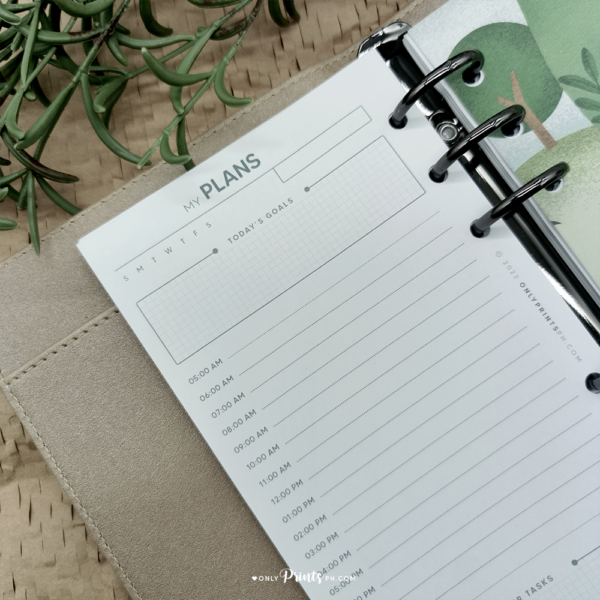 A6 My Plans Planner Inserts · OnlyPrints