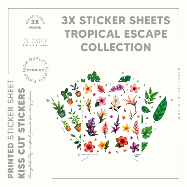 tropical-escape-3x-sticker-sheet-set